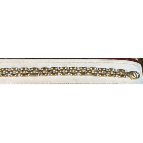 382 - 9ct Box Link Bracelet