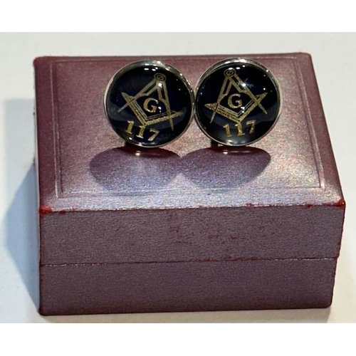 981 - Pair Of Masonic Cufflinks