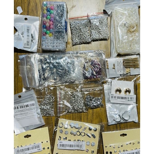 1045 - Collection of Earrings & Jewellery Making Accessories