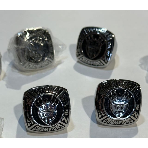 995 - 8 x National Champions Rings