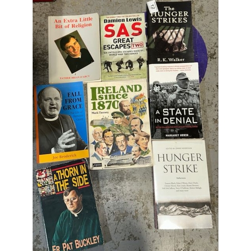 12 - Collection of Troubles/Irish History Books Incl The Hunger Strikes