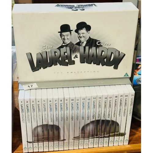 17 - Complete 21 Disc Laurel & Hardy DVD Box Set