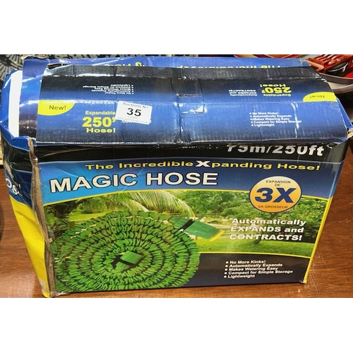 35 - Lg 75m Magic Hose - Boxed