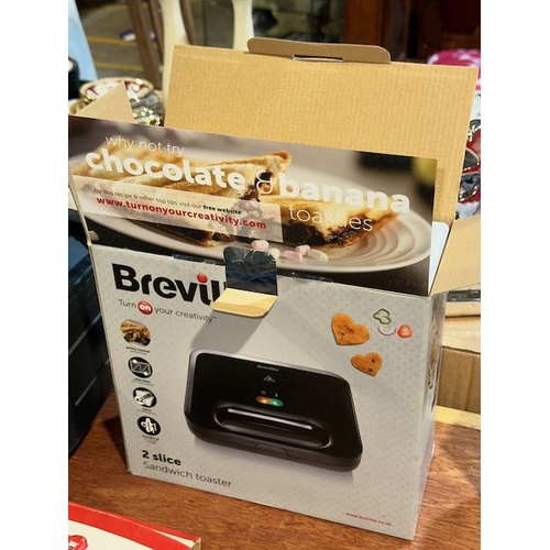 55 - Boxed/Unused Breville 2 Slice Toastie Maker