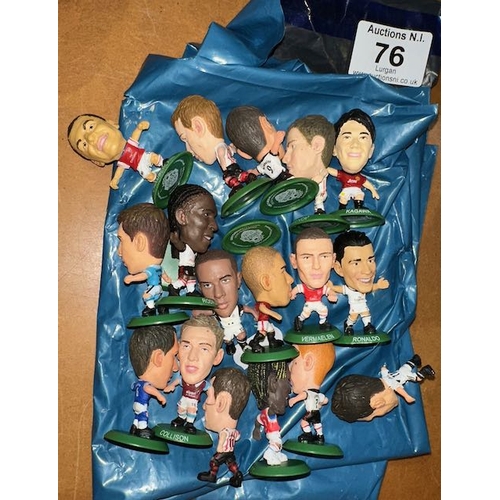 76 - Collection of Approx 17 Football Figures