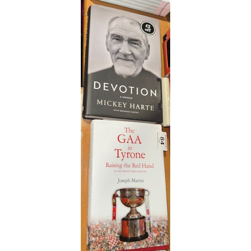 84 - Tyrone GAA Hardback Book + Mickey Harte Devotion Hardback Book