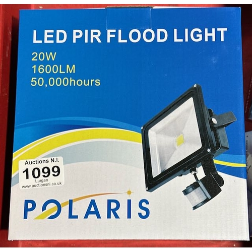 1099 - Polaris LED PIR Flood Light 20w