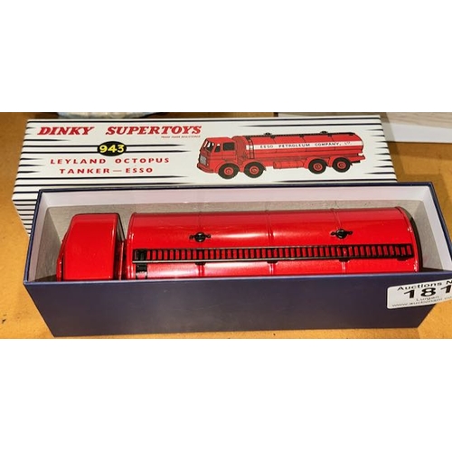 181 - Boxed Dinky Supertoys Leyland Octopus Esso Tanker