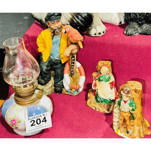 204 - Vintage Collectibles Incl Irish Cruet Set
