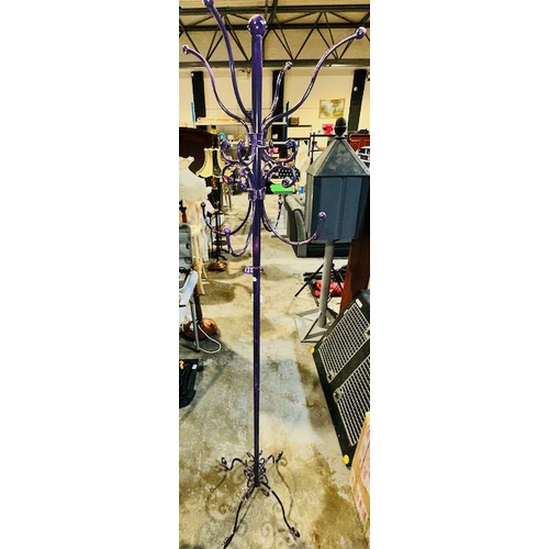 318 - Metal Coat/Hat Stand