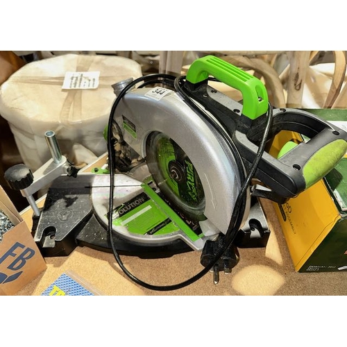 344 - Evolution Fury 3 Electric Compound Mitre Saw
