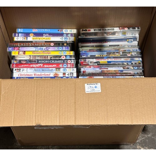 Large Box of DVDs
