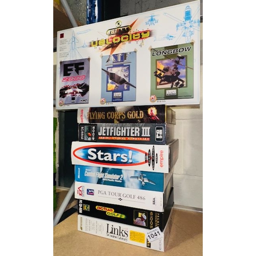 8x PC CD Rom Games Incl Velocity Triple Pack