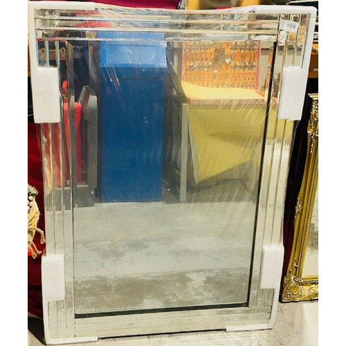 100 - Sealed/Unused Quality Contemporary Mirror - Approx 2'5 x 3'4