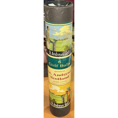 69 - Tub Of 6 St. Andrews Golf Balls