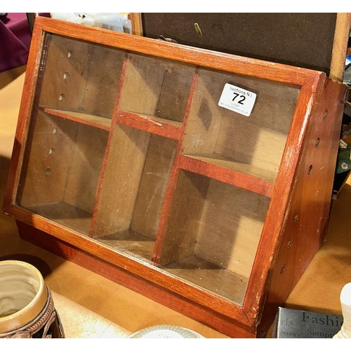 72 - Cigar Display Box