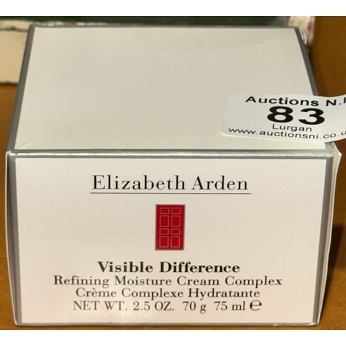83 - Box Sealed Elizabeth Arden Visible Difference Moisture Cream 75ml