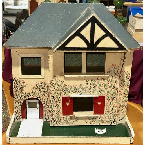 84 - Vintage Dolls House - Approx 16