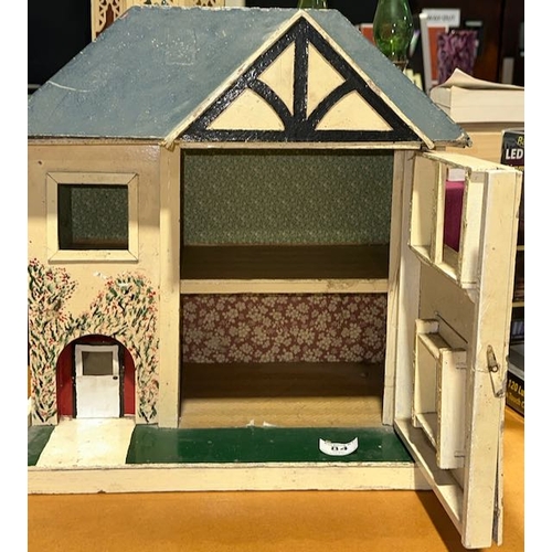 84 - Vintage Dolls House - Approx 16