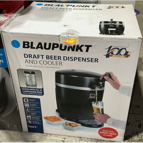 97 - Boxed Blaupunkt Draft Beer Dispenser And Cooler