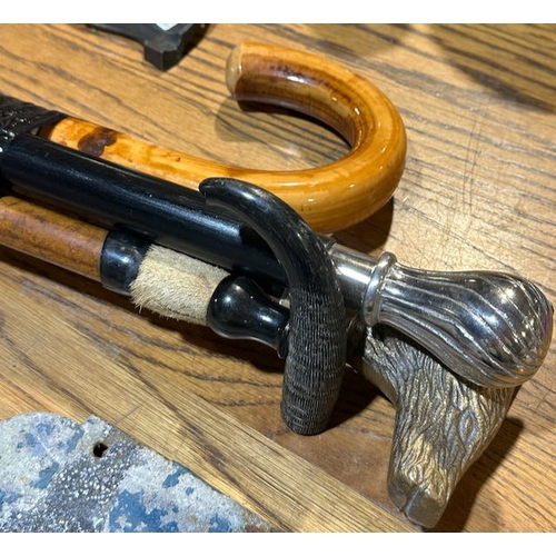 173 - 4x Quality Walking Sticks