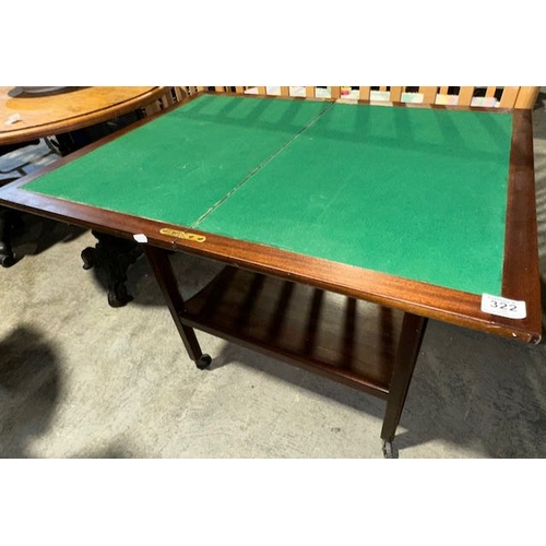 322 - Fold Over Card/Games Table