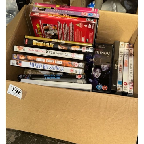 Large Box Of Dvds