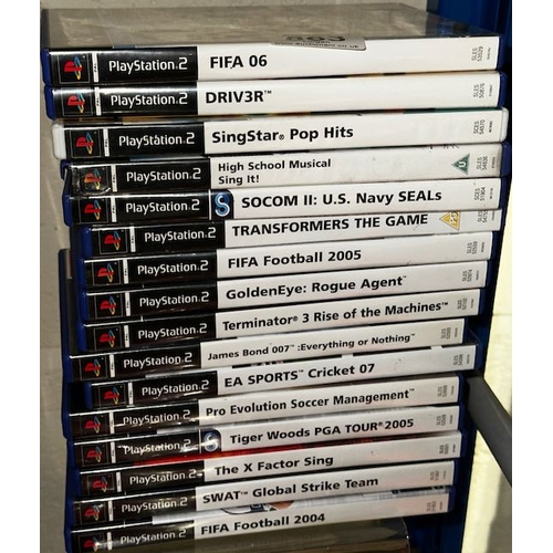 863 - Approx 16 x PS2 Games - Transformers The Game, James Bond 007 Everything Or Nothing , Goldeneye Roug... 