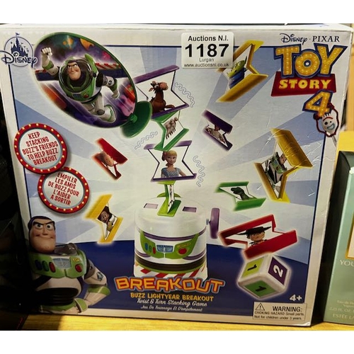 1187 - Box Sealed Toy Story Buzz Lightyear Breakout Game