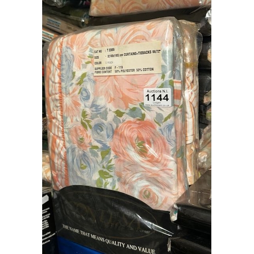 1144 - Approx 15 x Pairs Of Unused Curtains - Assorted Sizes/Colours