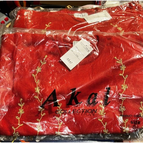 1146 - Approx 7 x Sealed Ladies Jumpers - S/M