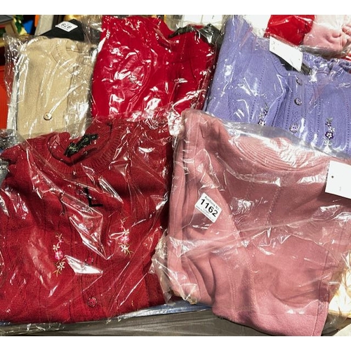 1162 - 5 x Sealed /Tagged Ladies Jumpers