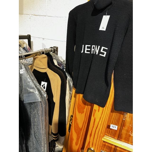 1172 - Approx 7 x Tagged Ladies Jumpers/Polonecks - Assorted Colours/Sizes