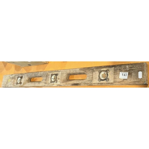 143 - Vintage W. Marples & Sons Ltd Spirit Level