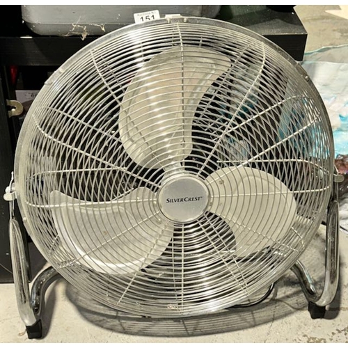 151 - Large Chrome Electric Fan