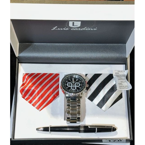 178 - Luis Cardini Watch Gift Set