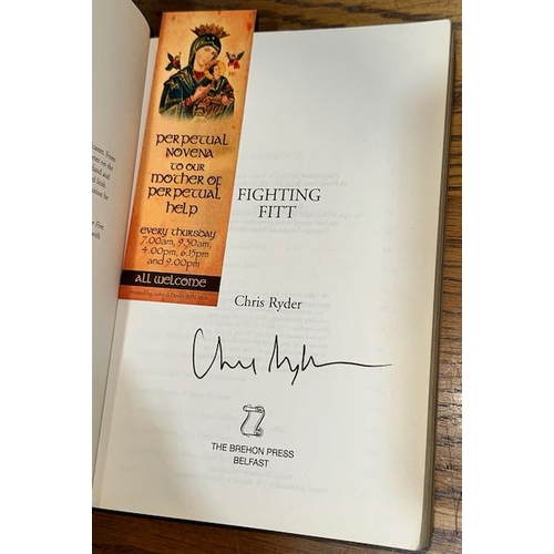 192 - Fighting Fit by Chris Ryder Signed by Author