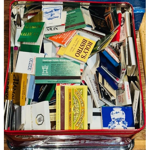 Large Collection of Matchbooks