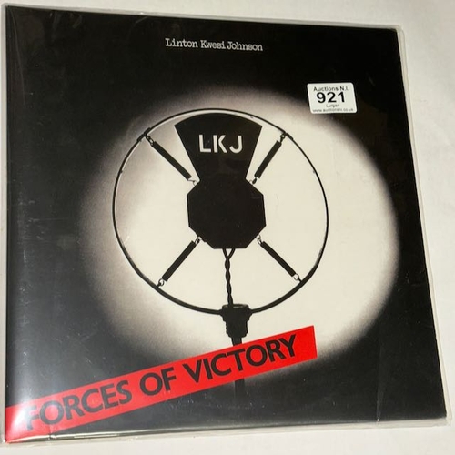 921 - Linto Kwesi Johnson - Forces of Victory Double LP