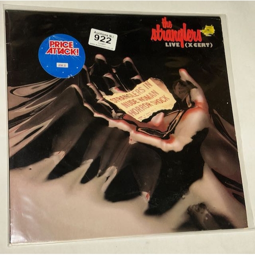 922 - The Stranglers - Live (X Cert) LP