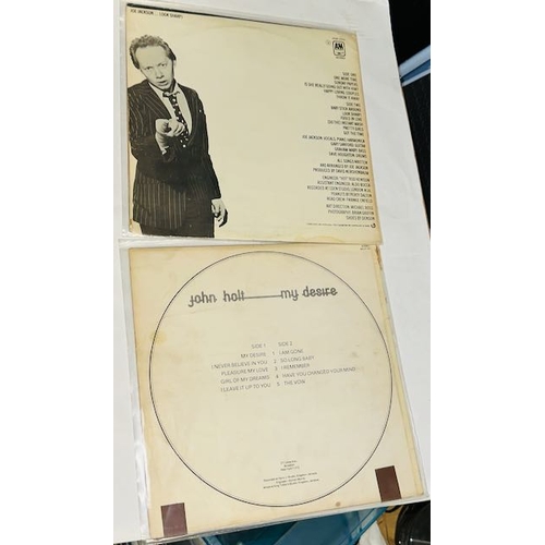 932 - Joe Jackson - Look Sharp + John Holt - My Desire LPs