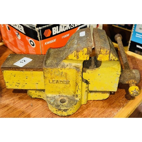 12 - Heavy Large Leader Table Vice