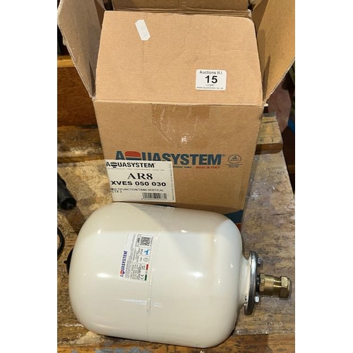 15 - Boxed/Unused Aquasystem Multifunctional Vertical Tank CTX3