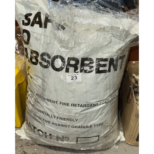 23 - Bag of Fire Retardant Absorbent