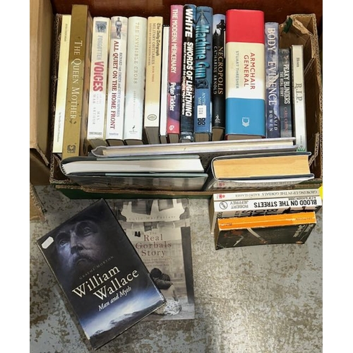 25 - Large Box of Assorted Local Interest/Uk Historical Books Incl Peaky Blinders The real Story, William... 