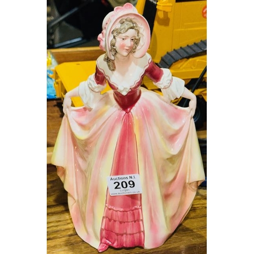 209 - Hertwig Katzhutte Vintage Porcelain Figure