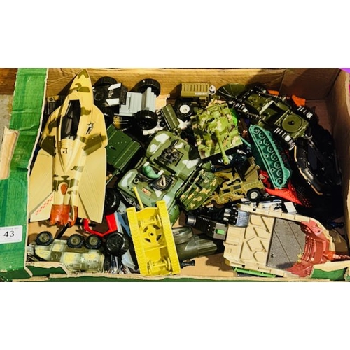 43 - Collection of Action Toy Vehicles