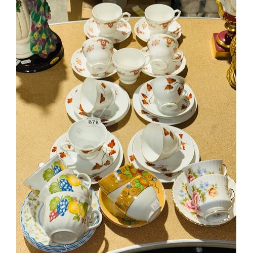 878 - 5 x part Teasets