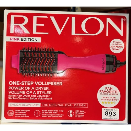 893 - Box Sealed Revlon Pink Edition One-Step Volumiser