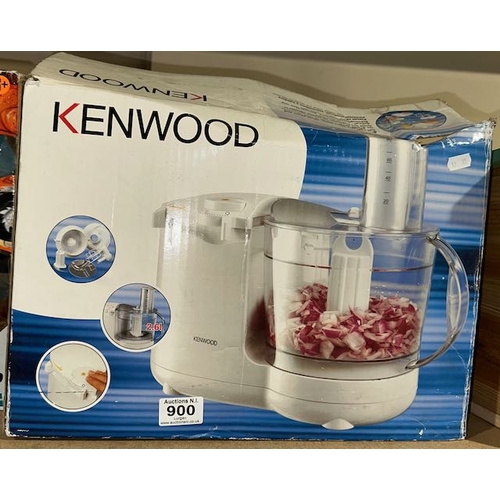 900 - Boxed Kenwood Food Processor
